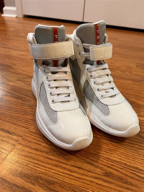 prada bike knit sneakers|Prada high top sneakers women's.